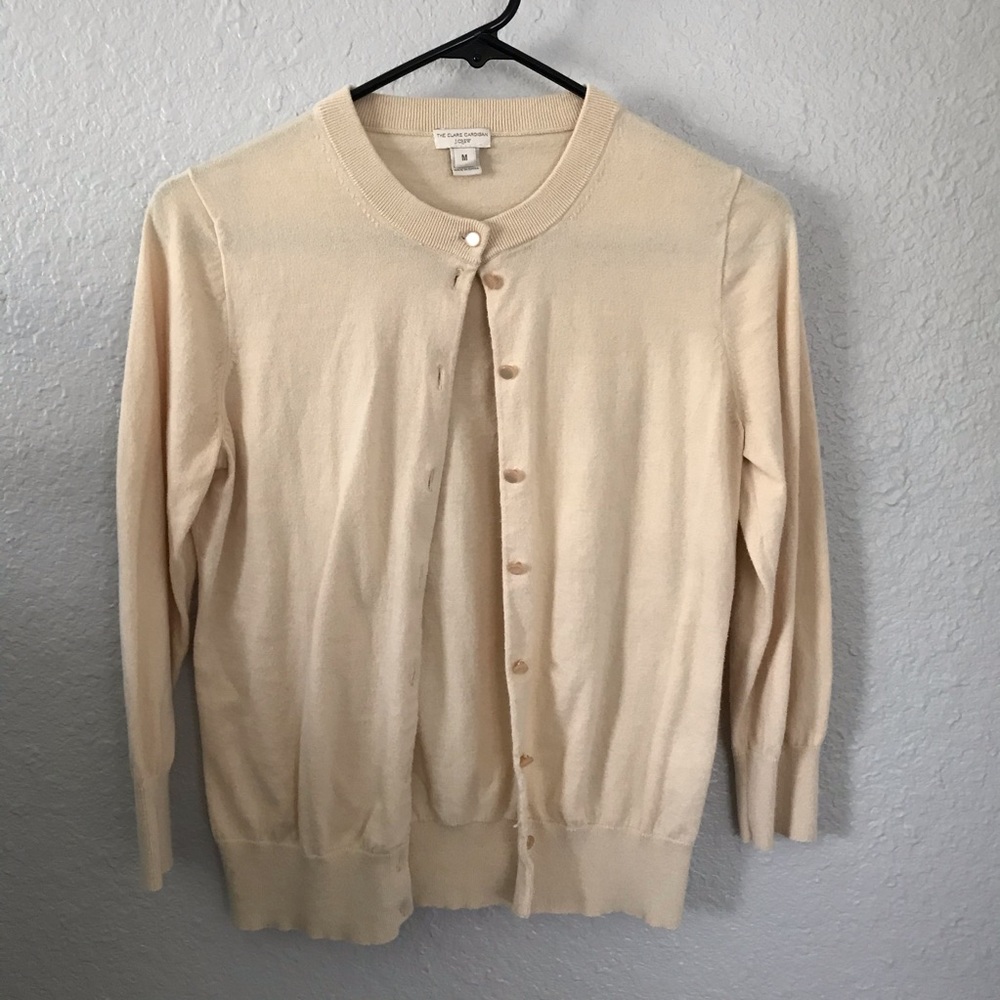 J Crew Clare Cardigan button up sweater